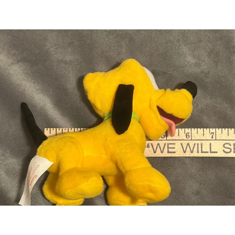 Disney Pluto Plush Dog Kcare Kiu Hung Industries Yellow 6 Inch Stuffed Animal